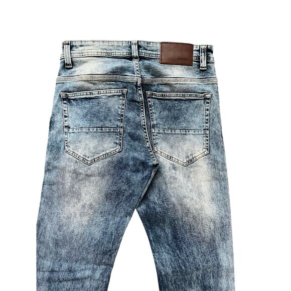 Celio women’s slim destressed light wash jeans - Picture 7 of 10